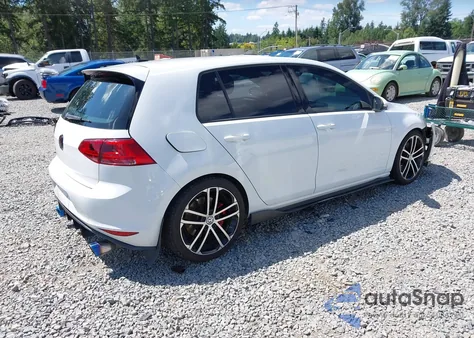 2017 Volkswagen Golf Gti Sport 4-Door из США, поврежденный, VIN 3VW447AU3HM002816